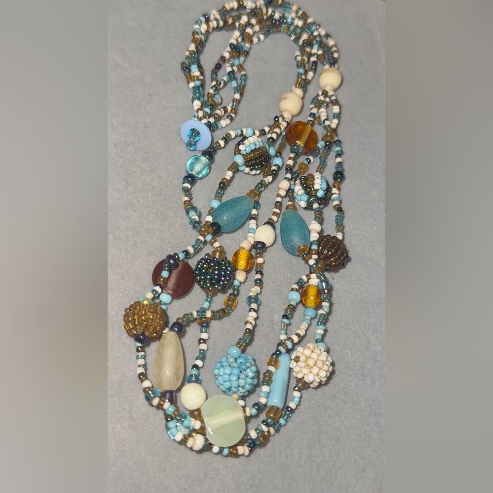 Multicolor Beaded Necklace